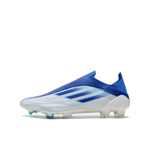 Adidas X Speedflow+ FG – White/Blue Edition