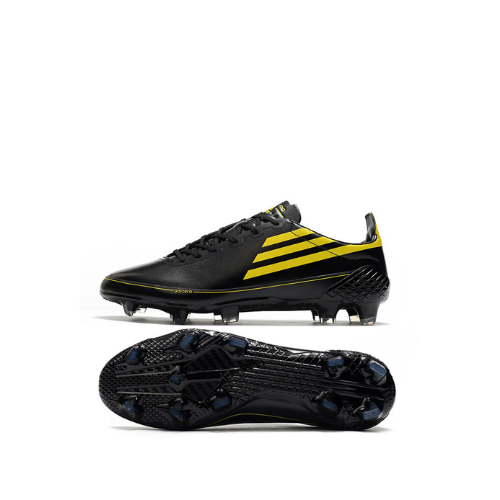 Adidas F50 Adizero FG – Black/Yellow Edition