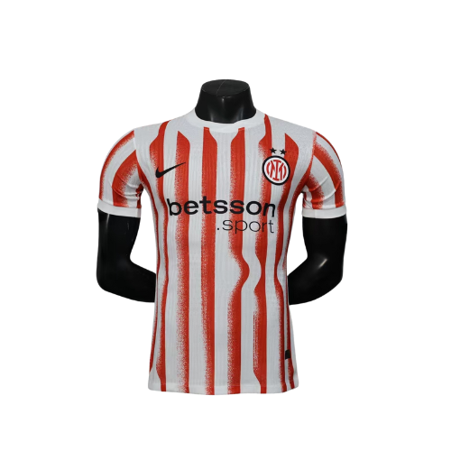 Inter Milan Jersey - Red/White