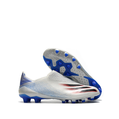 Adidas X Speedflow+ FG – White/Black/Red/Blue