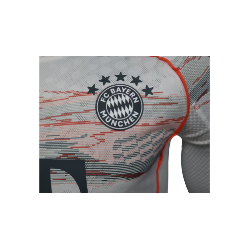Bayern Munich Long Sleeved Jersey - White