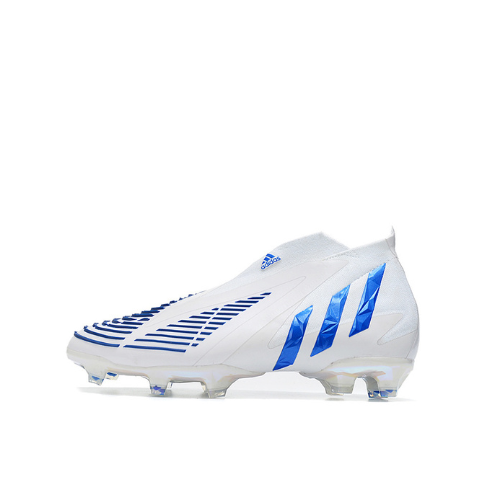 Adidas Predator Edge+ FG - White/Blue