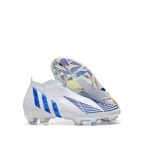 Adidas Predator Edge+ FG - White/Blue
