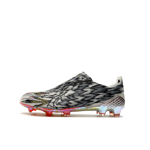 Adidas X Ghosted+ FG – InFlight Pack (White/Gold/Black Eagle Graphic)