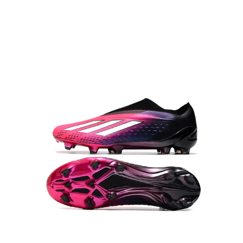 Adidas X Speedportal+ FG – Black/Pink Edge Edition