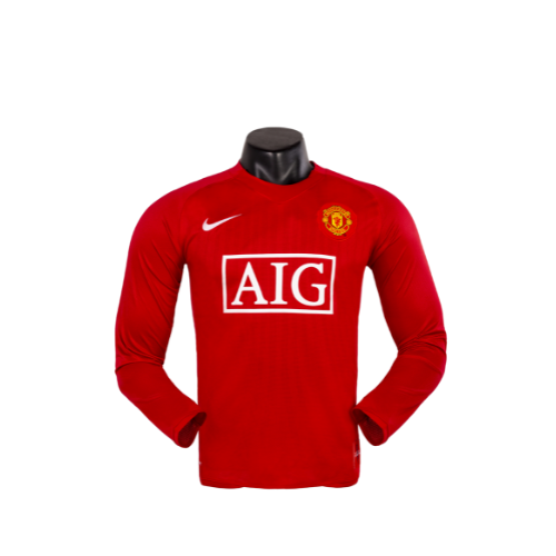 Manchester United 2007-2008 Long Sleeved Jersey