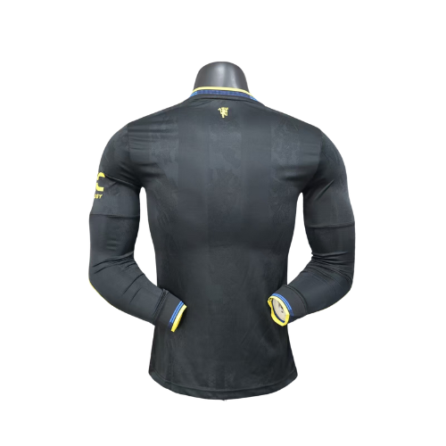 Manchester United Long Sleeved Jersey - Black