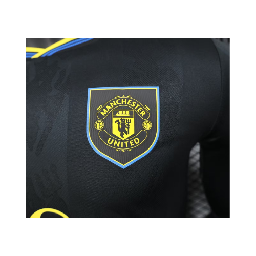 Manchester United Long Sleeved Jersey - Black