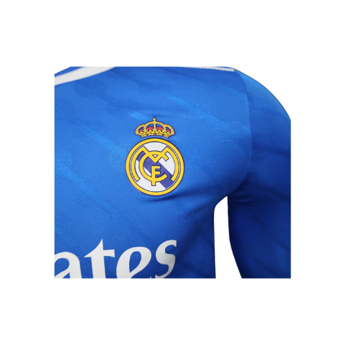 Real Madrid Long Sleeved Jersey - Blue