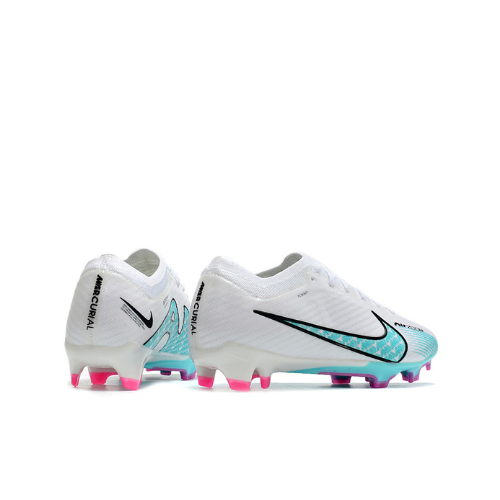 Nike Air Zoom Mercurial Vapor 15 Elite FG – White/Teal
